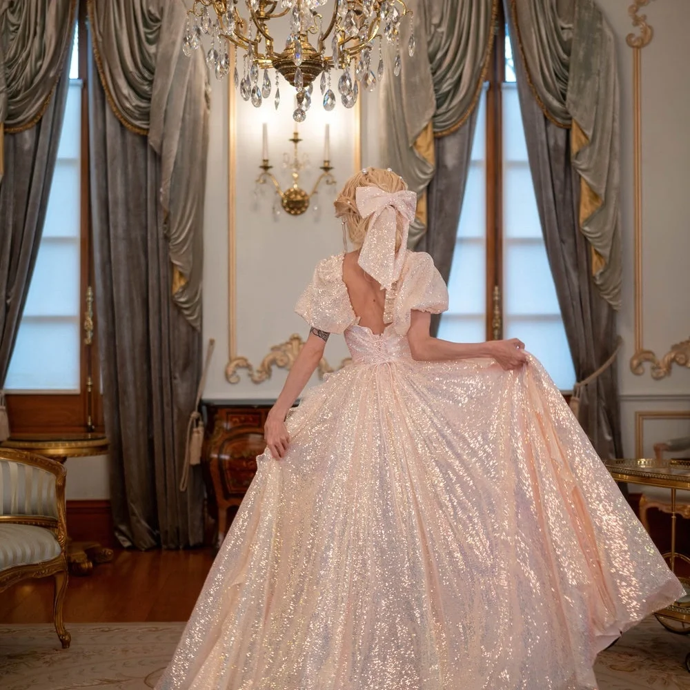 Song of Angels Chateau Gown - Picture 2 of 9